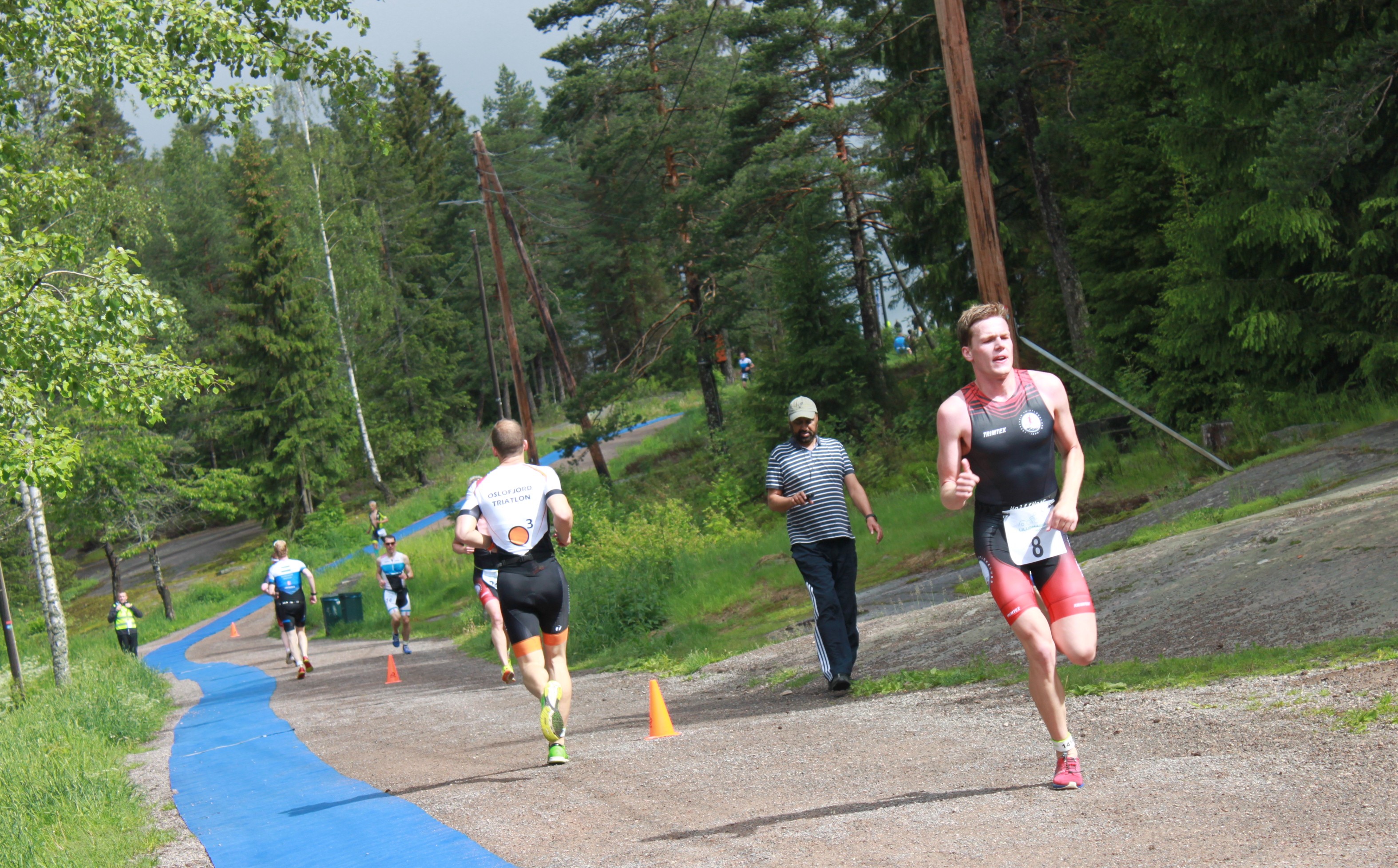 Kompakt arena og teknisk løype skapte stor begeistring - Lillomarka Arena Triatlon
