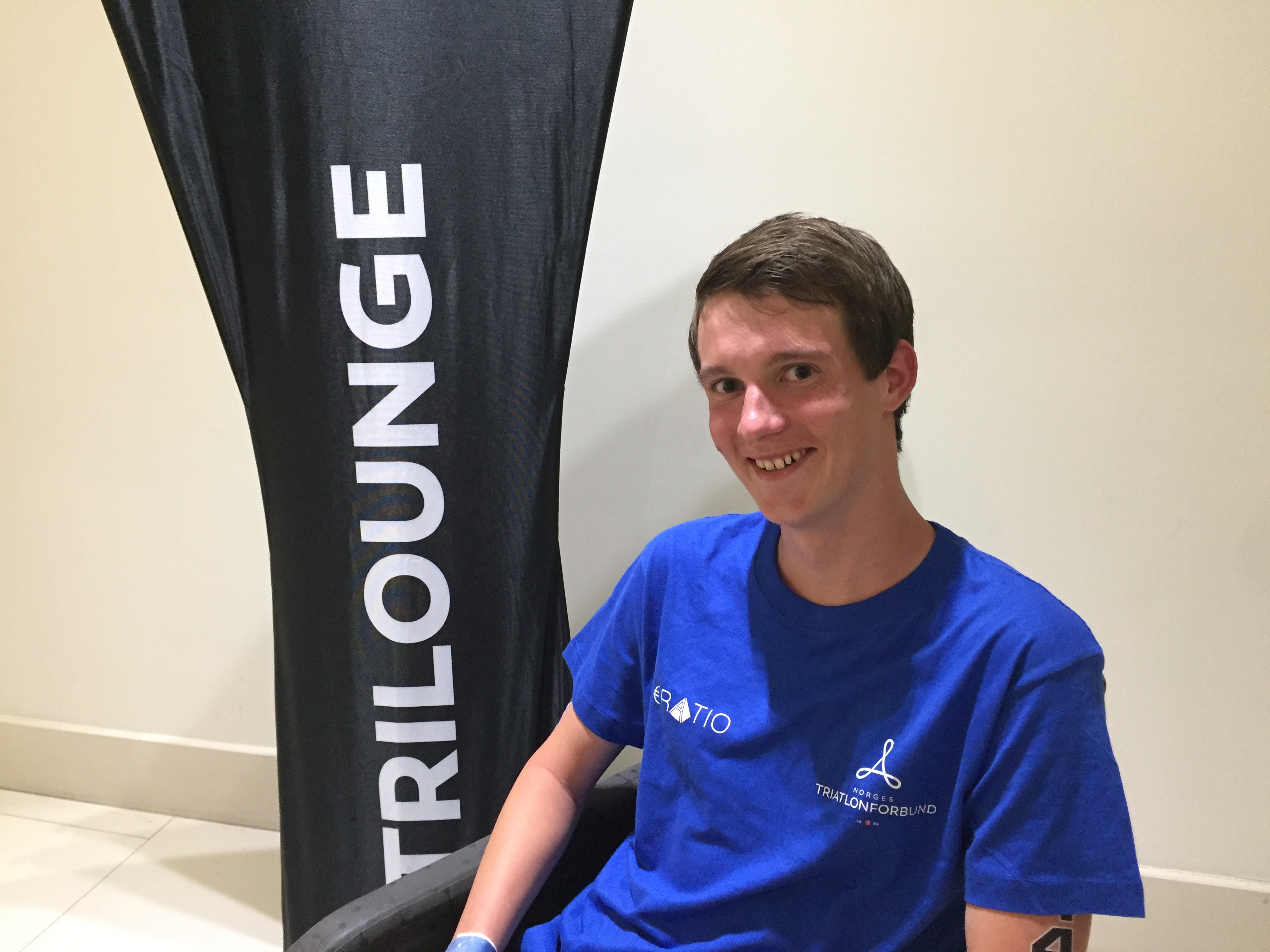 Jakob Hermansens triatlondebut var i VM